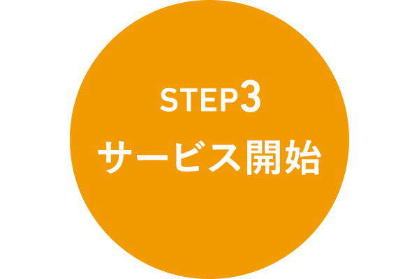 STEP3 ご契約